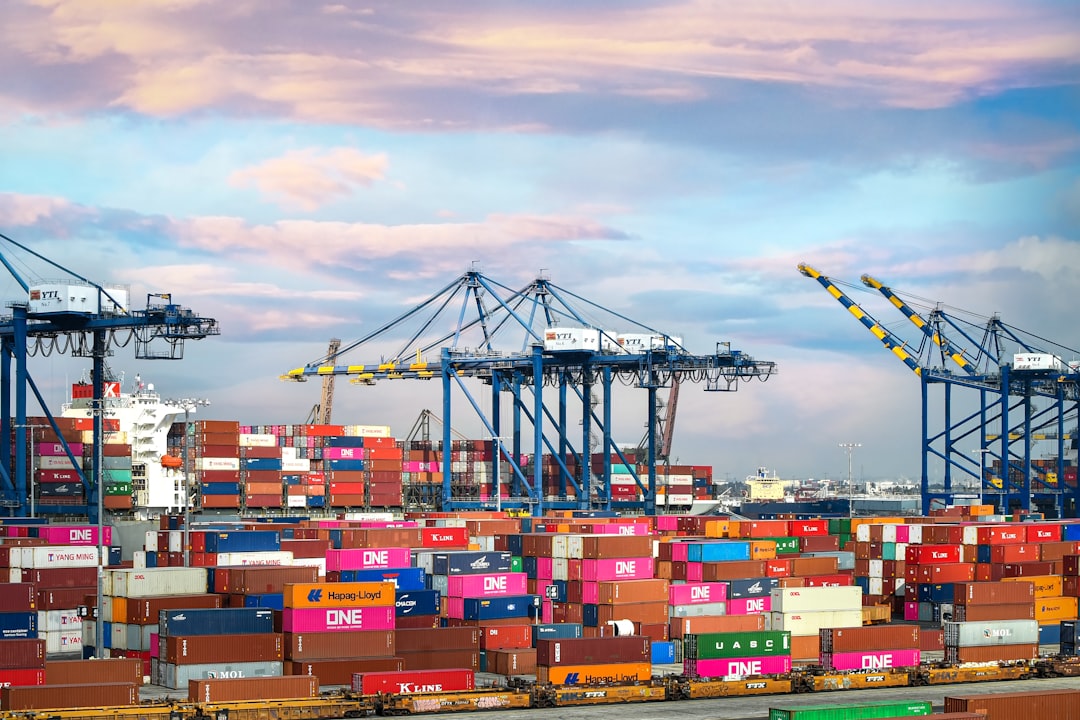 Photo Shipping container